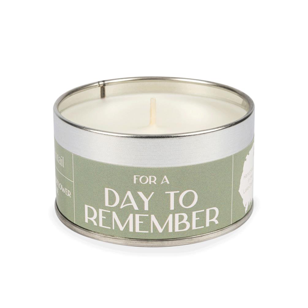 Pintail Candles Day to Remember Tin Candle Extra Image 2